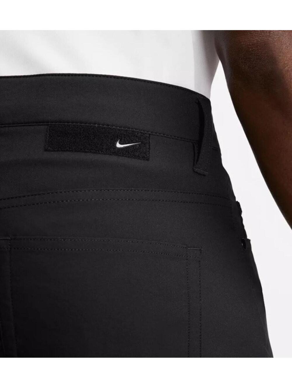 $95 Nike Dri-FIT Repel 5 Pocket Slim Fit Golf Pants Black Mens Size 42X30 DA3064 - Picture 4 of 4